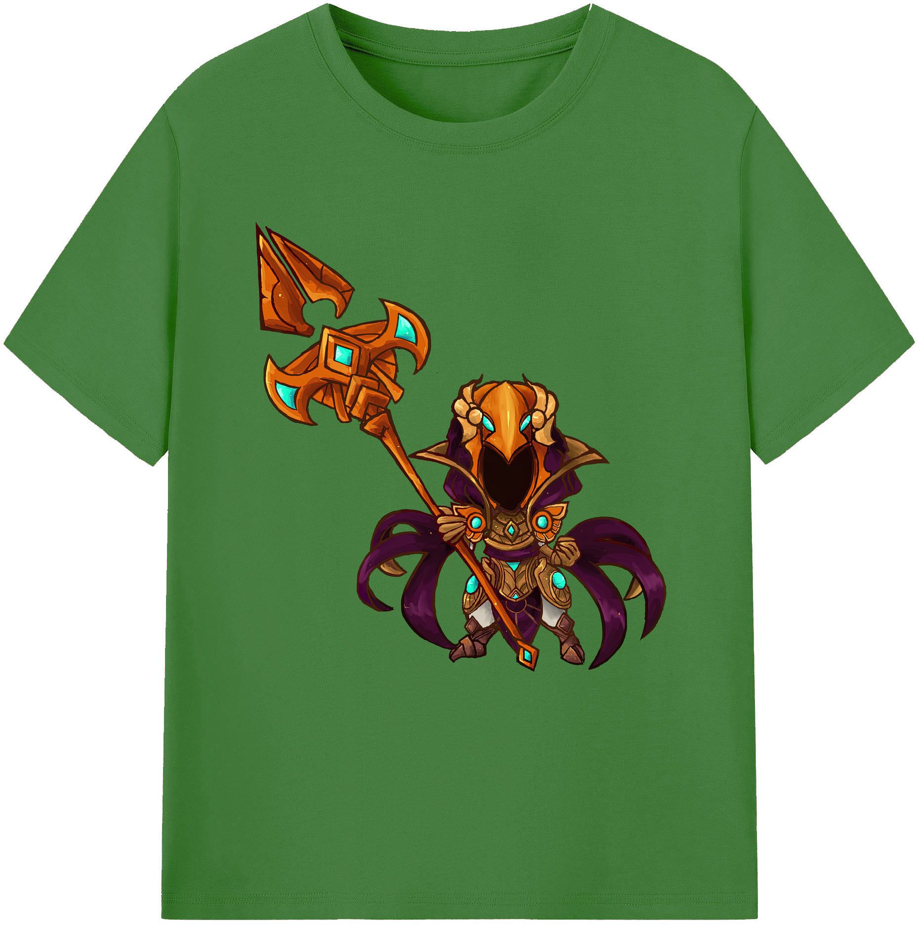 （画像用） リーグ・オブ・レジェンド League of Legends LOL レディースカジュアルプリントTシャツ（綿100％）
